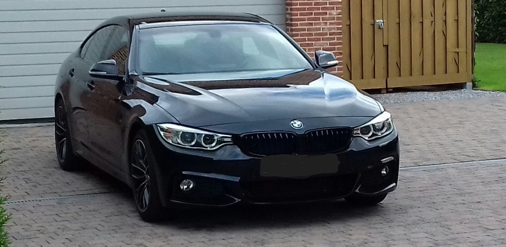 BMW 420i F36 M-Pack, Autos, Alcantara, Noir, Automatique, Particulier