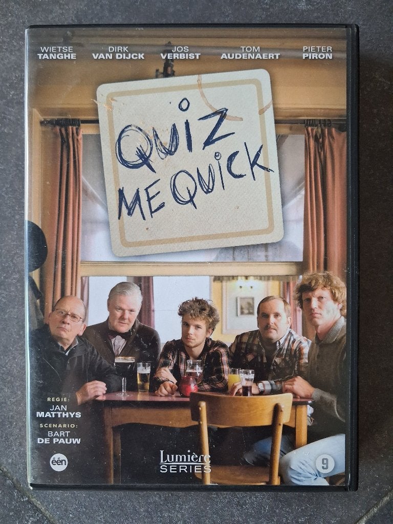 Quiz Me Quick DVD box, Enlèvement ou Envoi, Utilisé