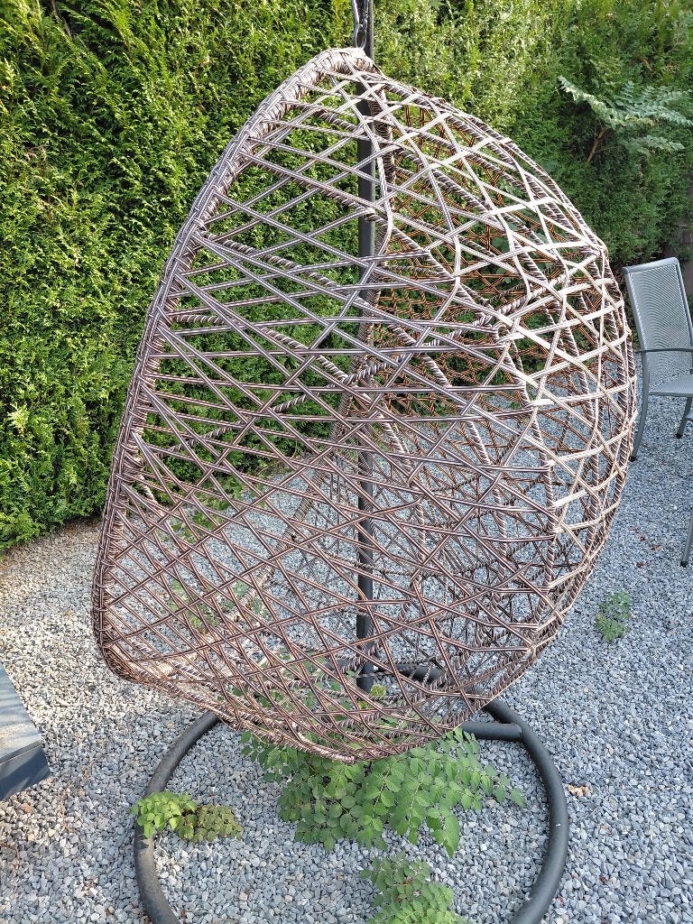Hangstoel, Jardin & Terrasse, Enlèvement, Comme neuf, Rotin