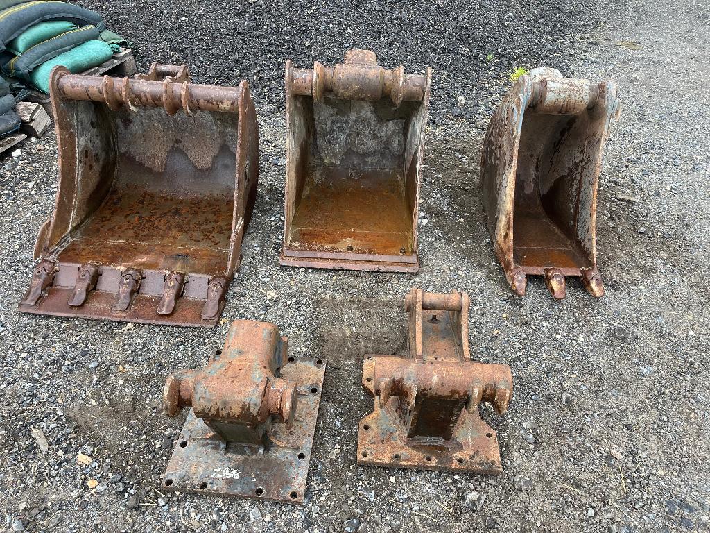 Divers godets Morin M3, Articles professionnels, Enlèvement, Excavatrice