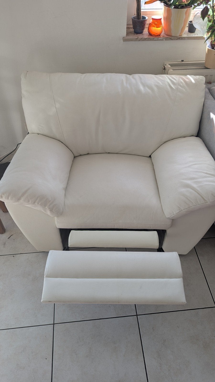 Siège en cuir Relax, Enlèvement, Utilisé, Une personne, Cuir