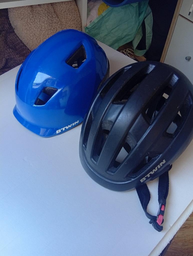 Lot de 2 casque vélo VTT enfant, Gebruikt, M, Jongen of Meisje, Ophalen of Verzenden