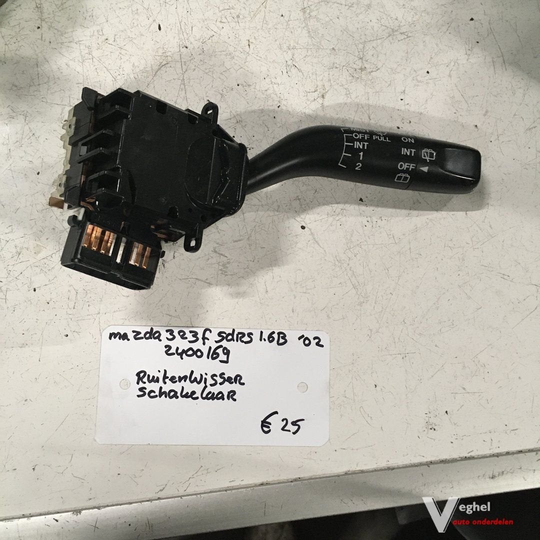 Mazda 323F 5drs 1.6 B 2002 Wagennr 2400169 Ruitenwisserschak, Auto-onderdelen, Gebruikt, -, -, Ophalen of Verzenden