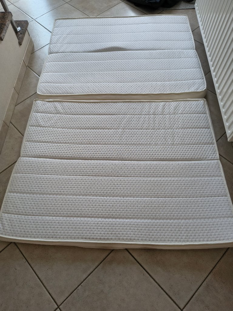 Topdekmatras camper, Ophalen, 190 cm of minder, Zo goed als nieuw, Twijfelaar