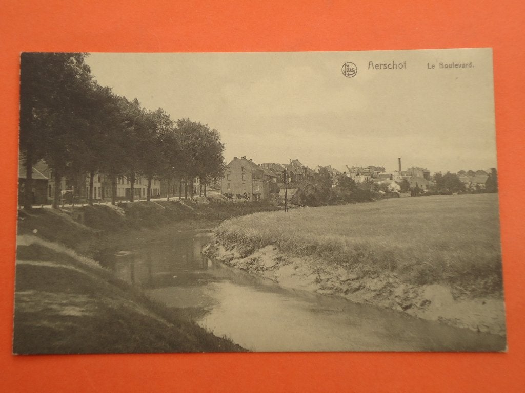 Aerschot - Aarschot Le boulevard, Ophalen of Verzenden, 1920 tot 1940, Ongelopen, Vlaams-Brabant