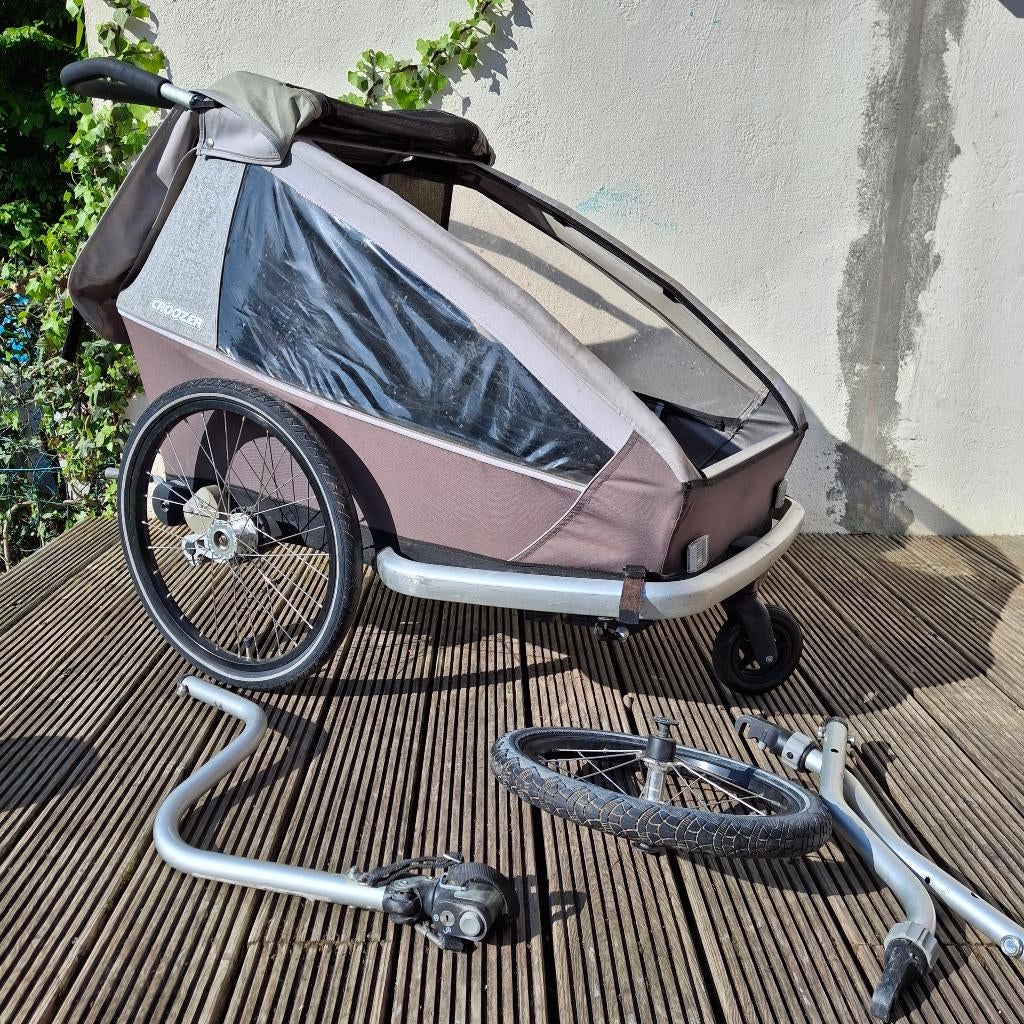 Croozer 2 places, 20 à 40 kg, Croozer, Enlèvement, Utilisé
