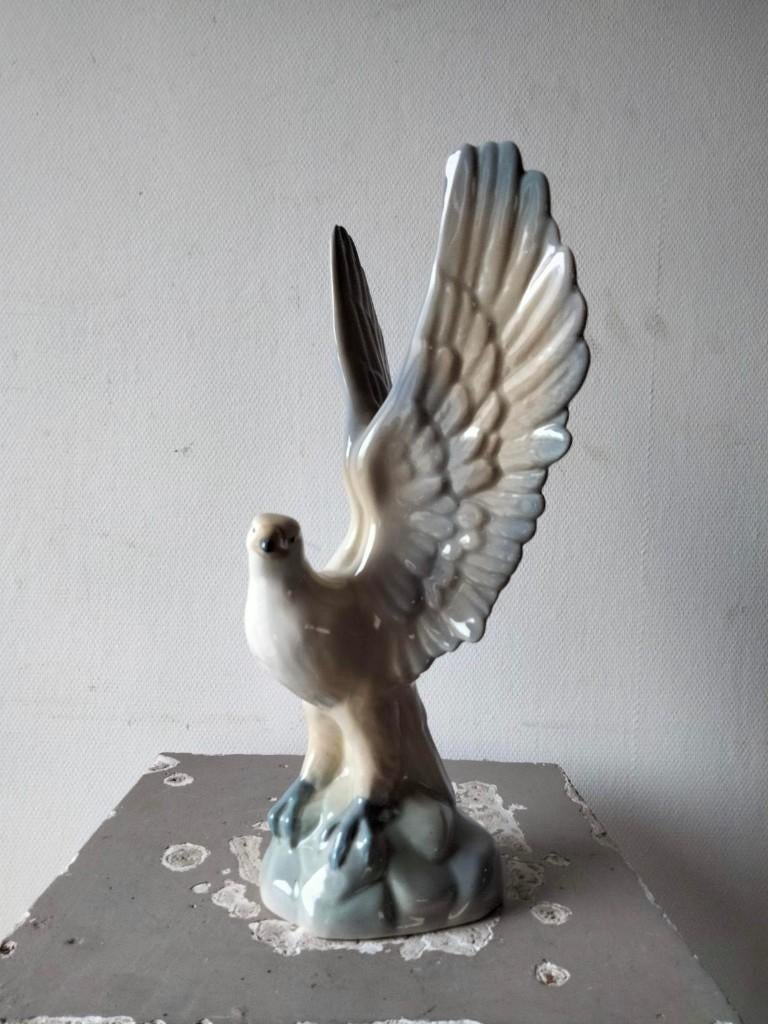 vintage beeld porselein Valencia Spain arend deco jaren 80, Enlèvement ou Envoi