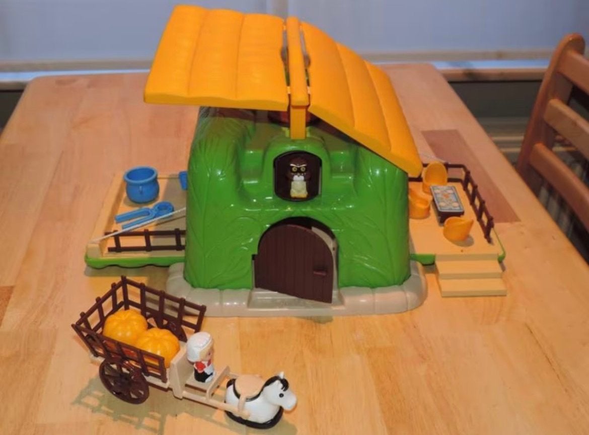 Vintage speelhuisje uilenhuisje jaren 80, Kinderen en Baby's, Speelgoed | Overig, Ophalen of Verzenden, Zo goed als nieuw