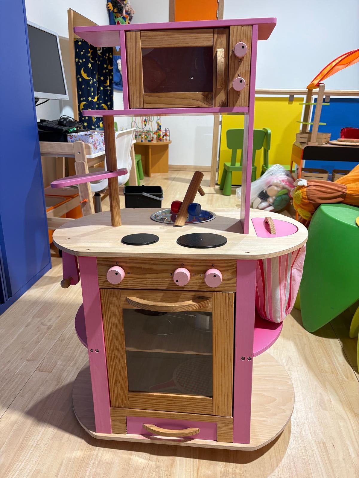 Houten keukentje, Enfants & Bébés, Jouets | Jouer aux cuisines, Enlèvement, Utilisé