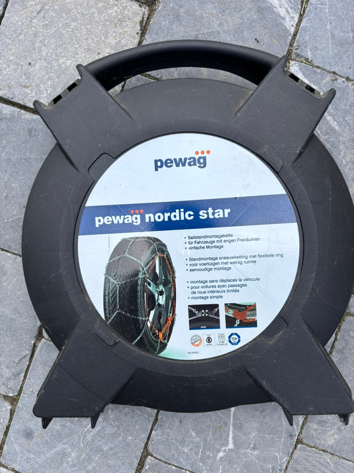 Sneeuwketting Pewag Nordic Star, Ophalen, Gebruikt