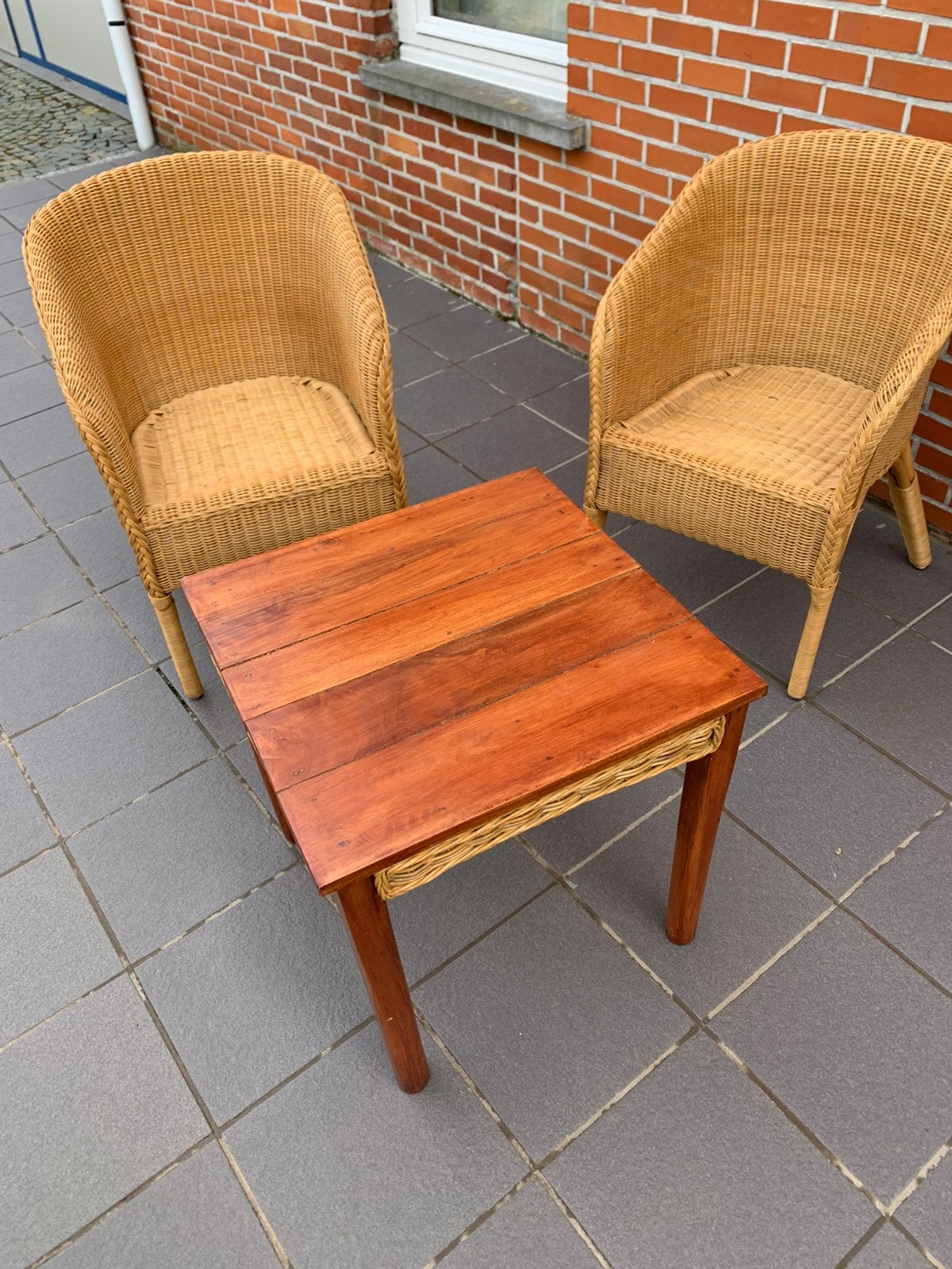 Tafeltje met 2 stoelen, Ophalen, Gebruikt