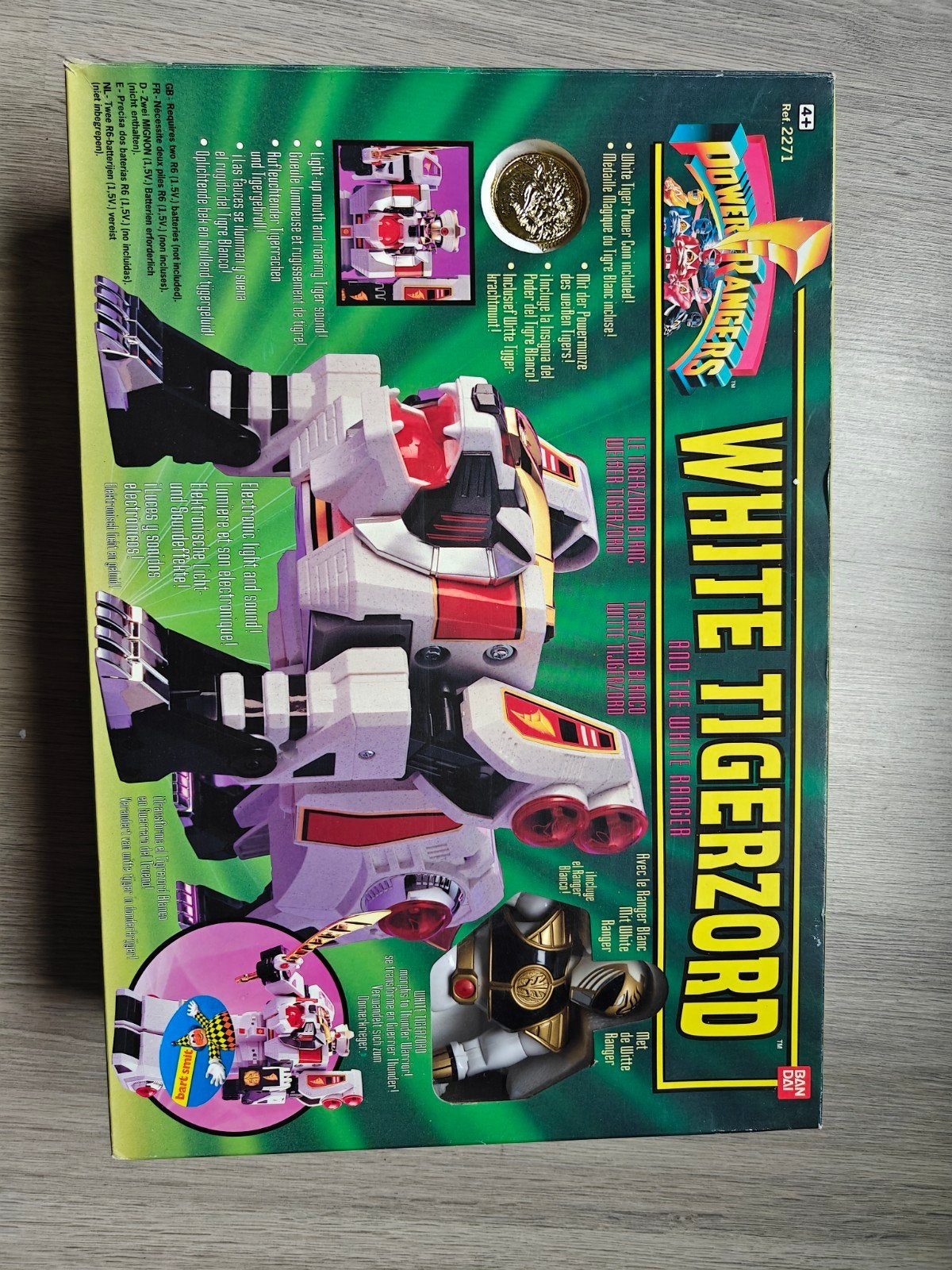 Power Rangers White Tigerzord, Ophalen of Verzenden, Zo goed als nieuw