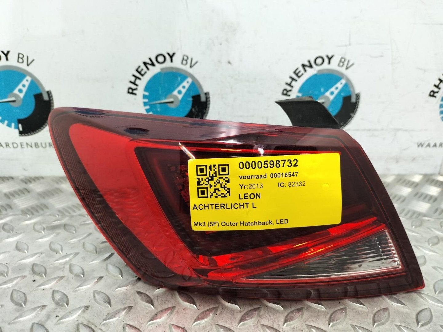 SEAT LEON 1.4 TSI FR Bns.  ACHTERLICHT L 2013, Enlèvement ou Envoi, Utilisé, ARN reconnu