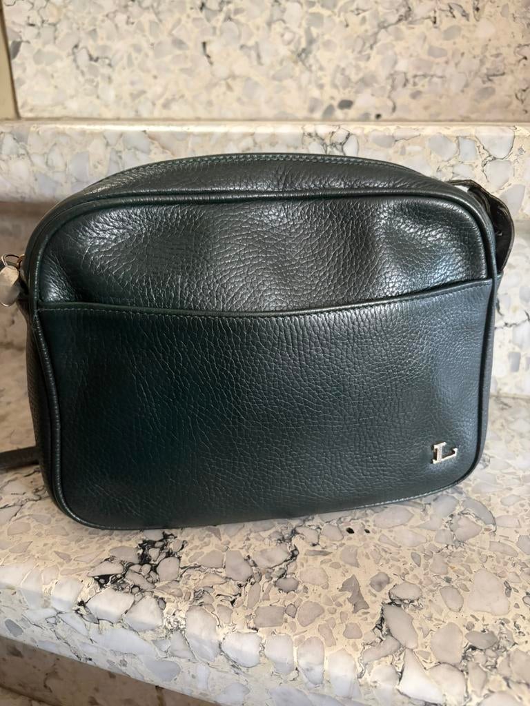 LOUIS FONTAINE crossbody tas groen, Handtassen en Accessoires, Tassen | Damestassen, Ophalen of Verzenden, Zo goed als nieuw, Groen