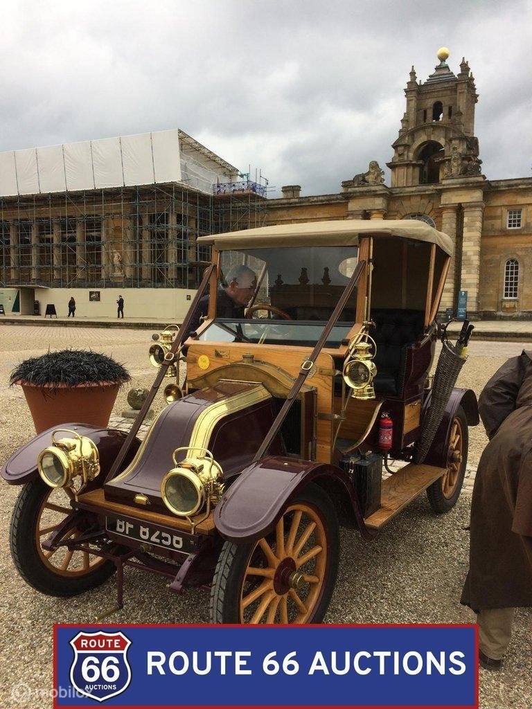 Renault Type AX | 1926 | Route 66 Auctions, Renault, Zwart, Bedrijf, Handgeschakeld