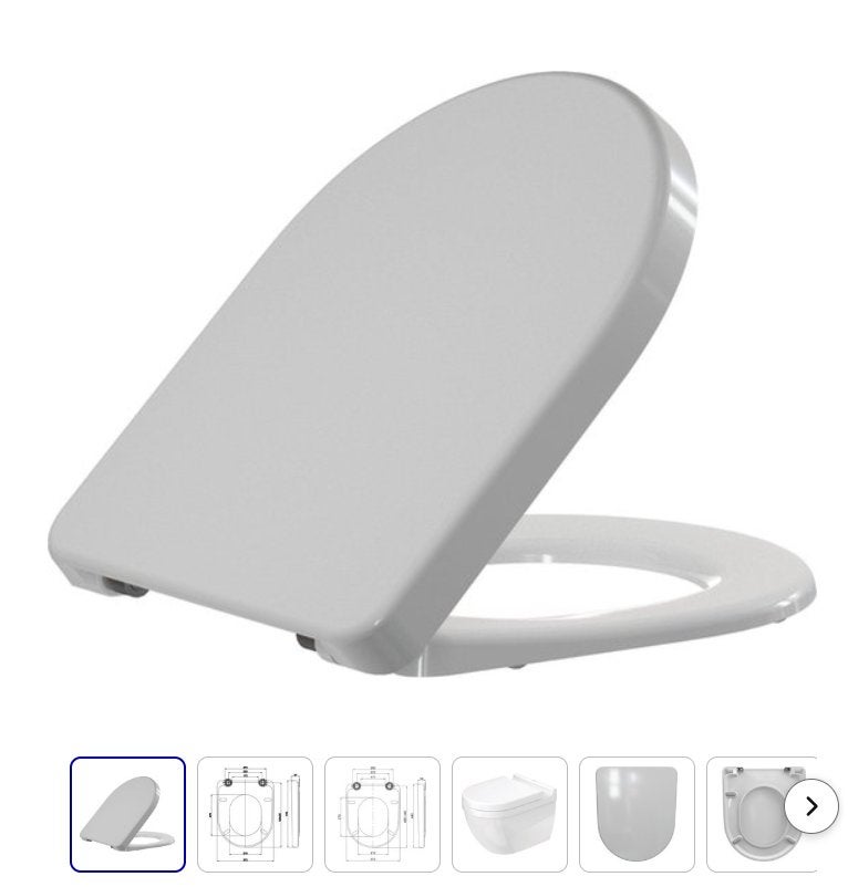Saniclass Closetzitting WC-bril, Ophalen of Verzenden, Nieuw, Toilet