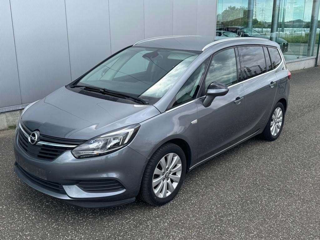 Opel Zafira Tourer 1.7d 120CH*7places/GPS/CLIM/Camera, Autos, Opel, Argent ou Gris, Euro 6, 7 places, Boîte manuelle