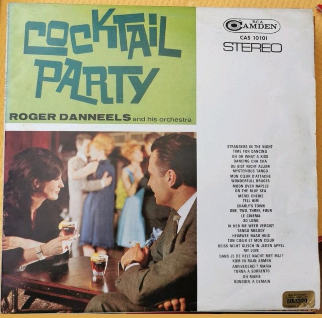Roger Danneels and his Orchestra Cocktail Party n1 vinyl LP, Enlèvement, Utilisé, 12 pouces, LP