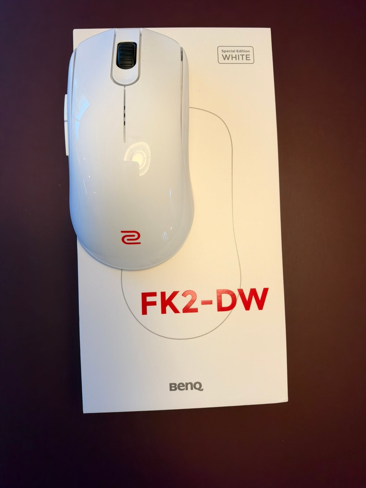 Zowie FK2-DW - Glossy white edition gaming muis, Informatique & Logiciels, Enlèvement ou Envoi, Comme neuf, Souris, Souris de gaming