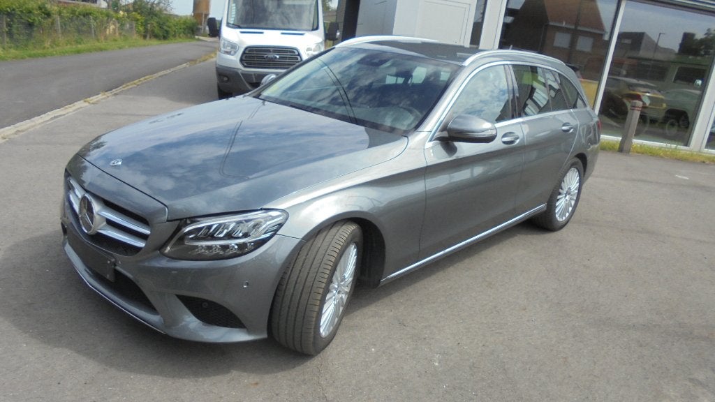 MERCEDES C220D AVANTGARDE - LEDER - GPS - CRUISE, Auto's, Automaat, 1998 cc, Achterwielaandrijving, Euro 6
