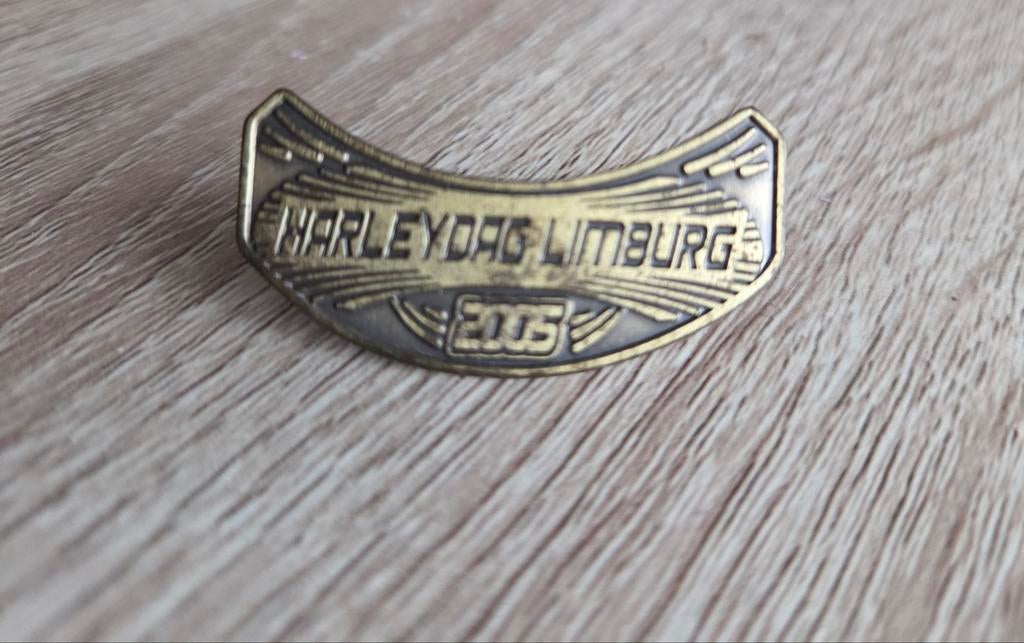 Pin's harleydag limburg 2005, Ophalen of Verzenden, Zo goed als nieuw, Merk, Speldje of Pin