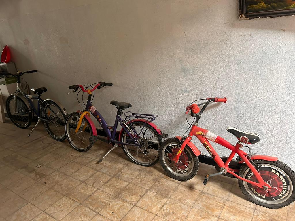 Fietsen, Enlèvement, Comme neuf