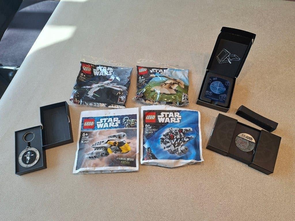 lego star wars accessoires en pollybags en een keychain, Kinderen en Baby's, Speelgoed | Duplo en Lego, Nieuw, Lego, Sleutelhanger