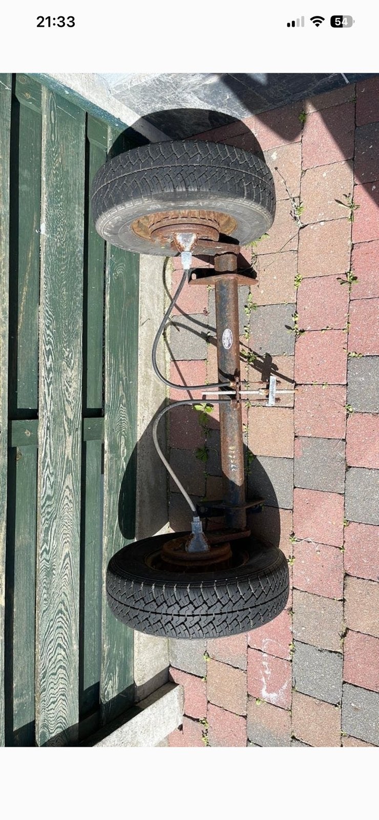 Geremde as aanhangwagen, Enlèvement, Comme neuf