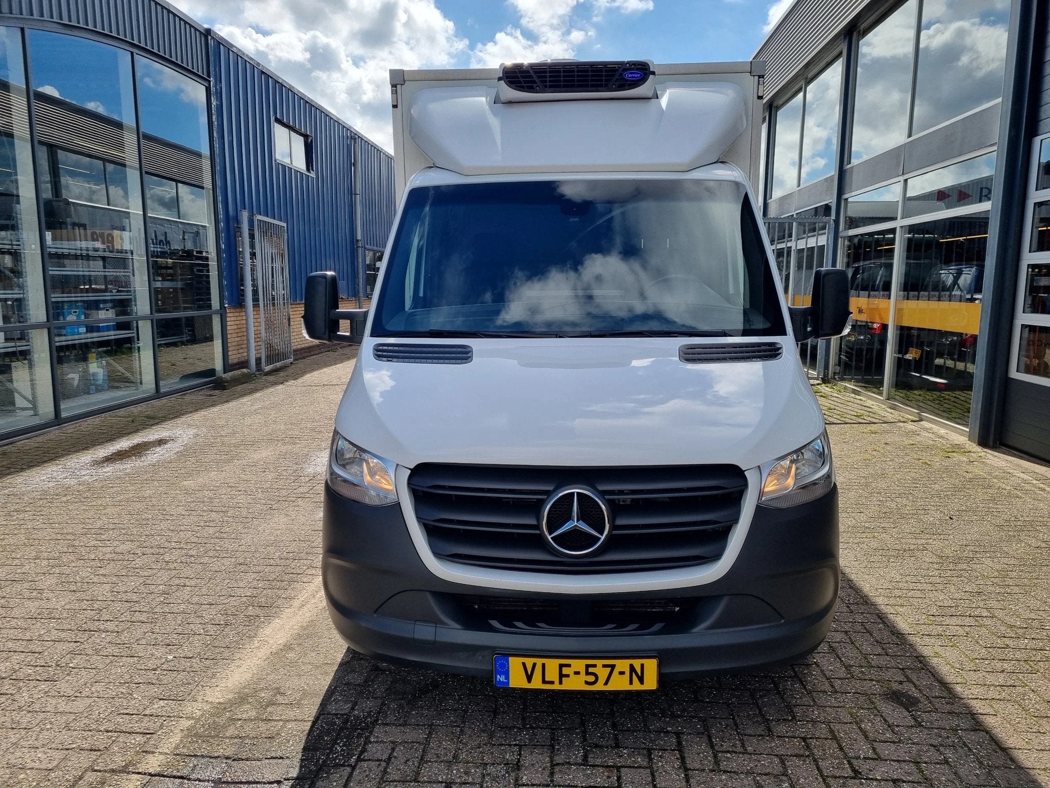 Mercedes-Benz Sprinter 314 CDI Kuhlkoffer/ Carrier Viento 30, Auto's, Gebruikt, Euro 6, 4 cilinders, Wit