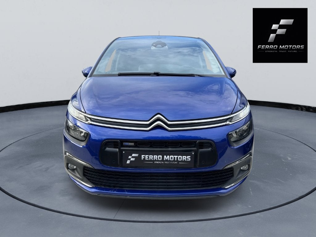 CITROEN C4 PICASSO BENZINE AUTOMAAT, Auto's, Automaat, Euro 6, Blauw, C4 (Grand) Picasso