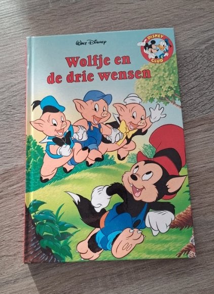 Disney Wolfje en de drie wensen, Ophalen of Verzenden, Zo goed als nieuw, Fictie algemeen