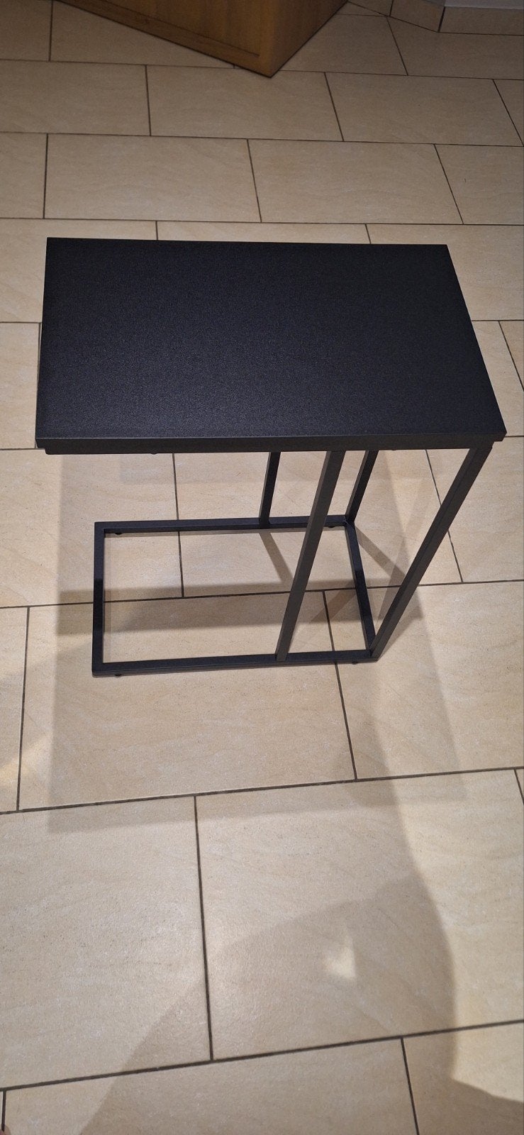 bijzettafel hout zwart, nieuwstaat, Ophalen
