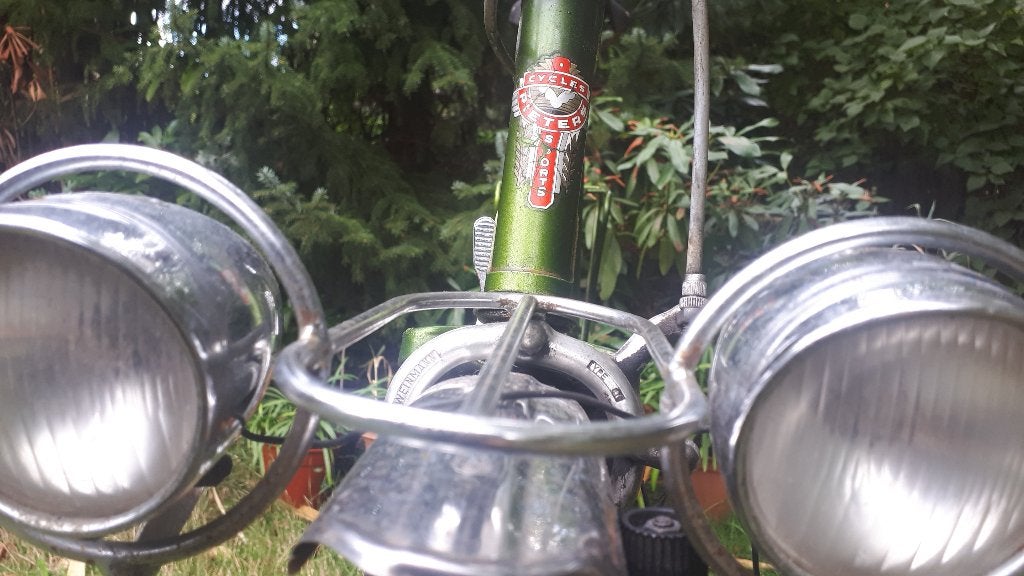 Belgische Retro herenfiets maat 57, Fietsen en Brommers, Ophalen, Versnellingen