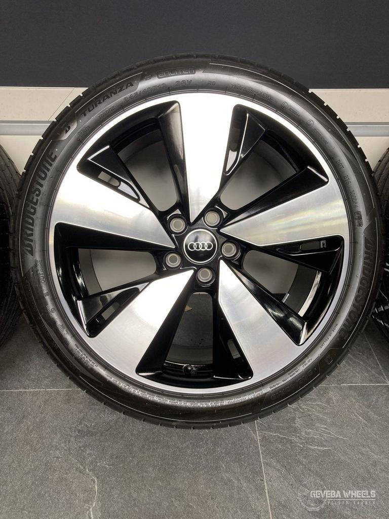 19” originele Audi A5 S5 B10 velgen + banden 5x112 DEMO  8B3, Pneus et Jantes, 245 mm, Véhicule de tourisme, Pneus été