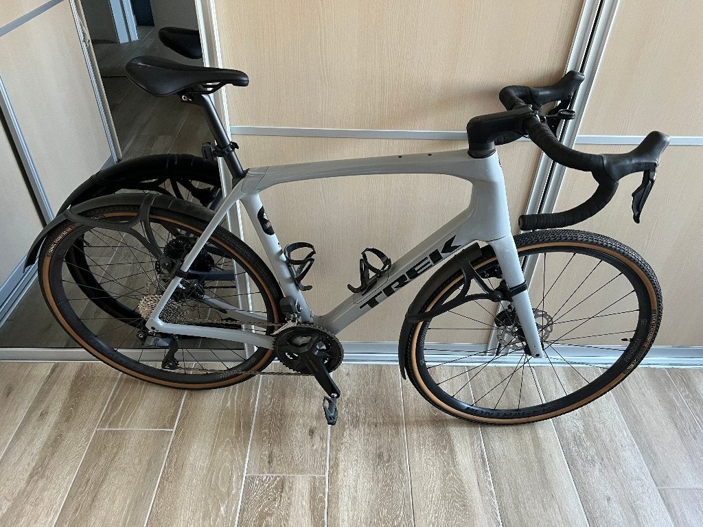 TREK DOMANE SL6 GEN 4 SHIMANO 105 12SP SIZE 60 GREY - 2024, Carbon, Heren, Zo goed als nieuw, Schijfrem