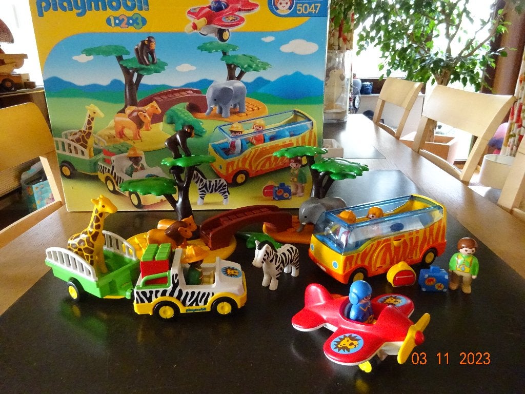 playmobil 123, 5047 Leuk set safari voor de kleintjes, Kinderen en Baby's, Speelgoed | Playmobil, Ophalen of Verzenden