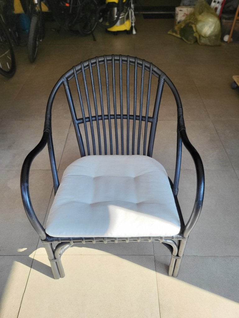 Ikea Fauteuil Rotin / Rattan Chair, 75 à 100 cm, Osier ou Rotin, Comme neuf, Enlèvement
