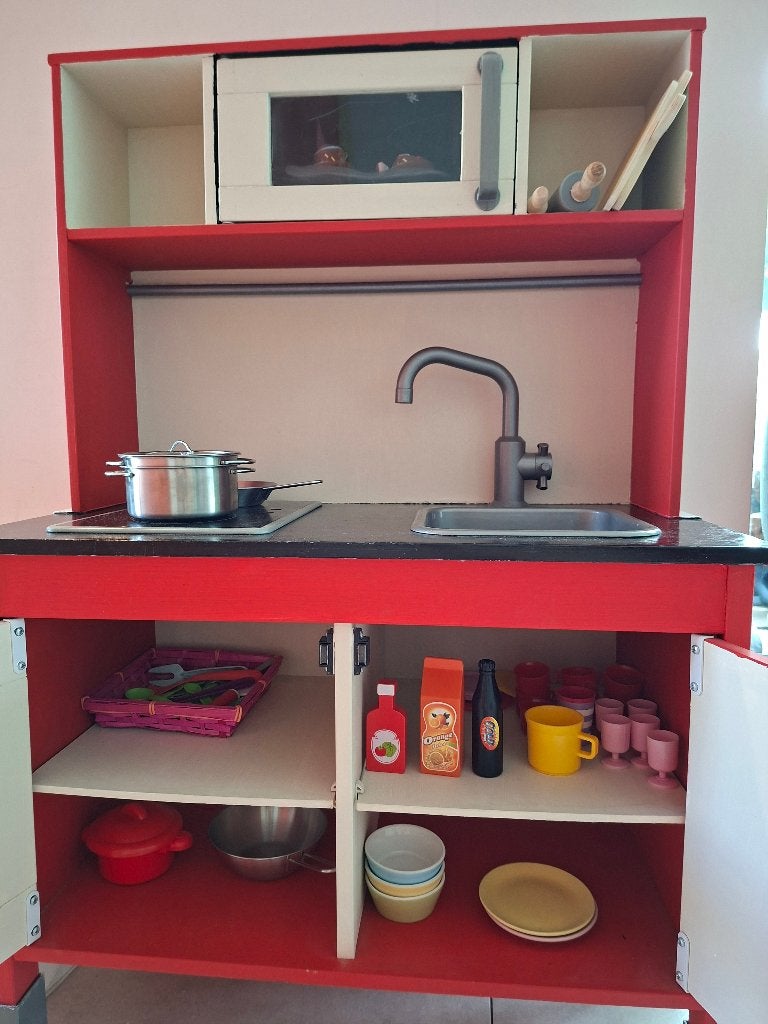 Speelkeuken, Ophalen, Gebruikt, Hout, Speelkeuken