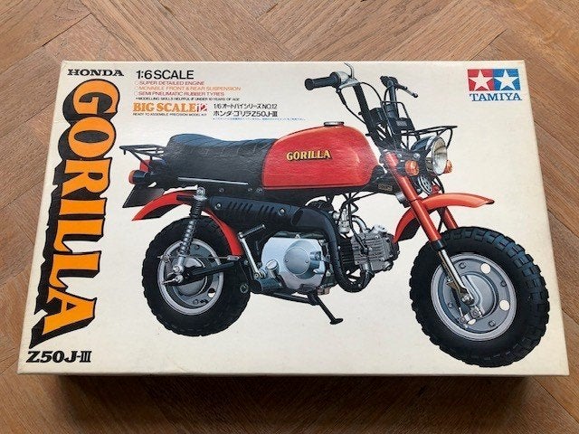 Tamiya bouwdoos Honda Gorilla Z50 Big Scale 1:6, Hobby & Loisirs créatifs, Modélisme | Voitures & Véhicules, Enlèvement ou Envoi
