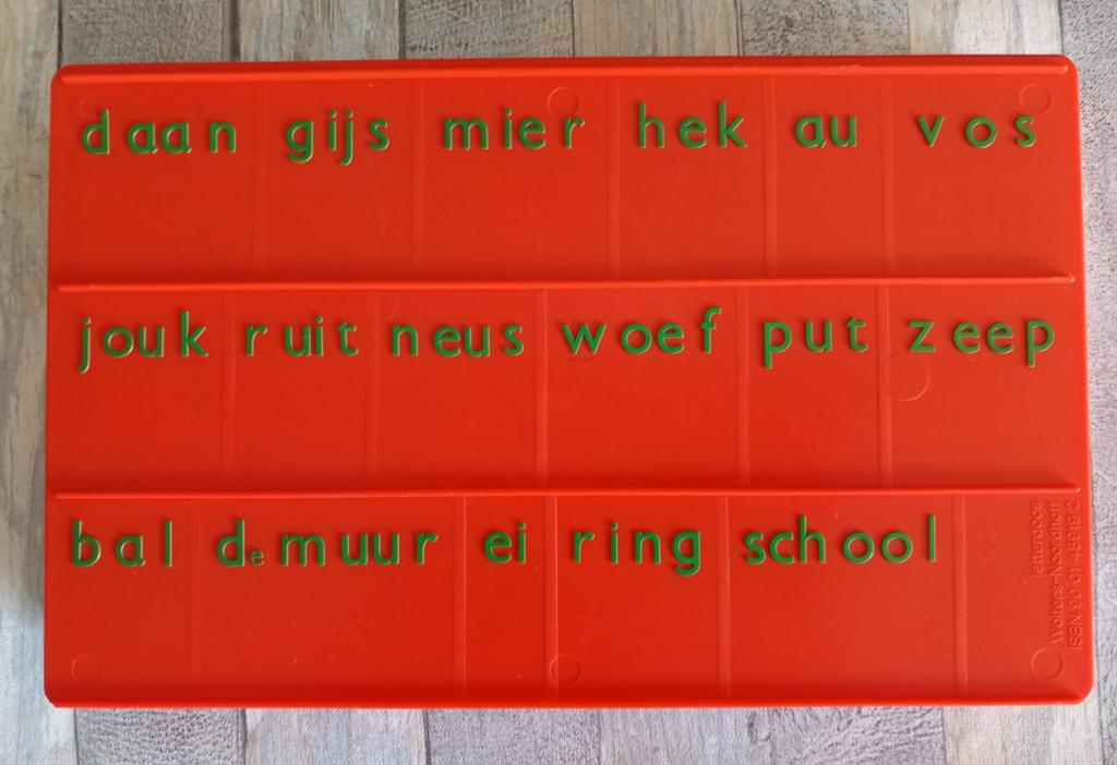 Letterdoos, Ophalen, Gebruikt, Taal en Lezen