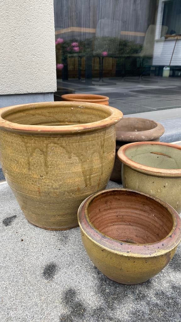 bloempotten voor buiten, Tuin en Terras, Bloempotten, Ophalen, Gebruikt