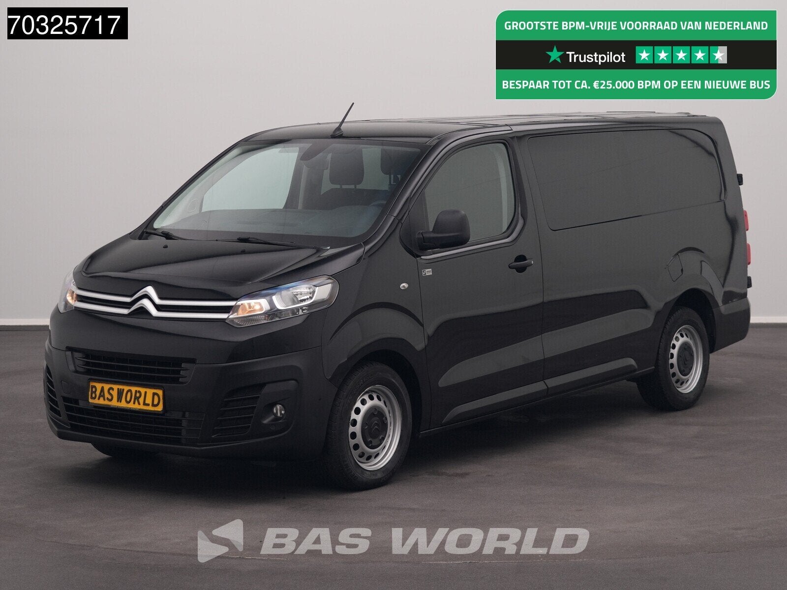 Citroën Jumpy 177pk Automaat Dubbel Cabine L3H1 Navi Airco, Auto's, Automaat, Stof, Gebruikt, Euro 6
