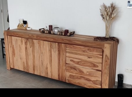 Dressoir van Weba, Massief eik, Ophalen, Gebruikt