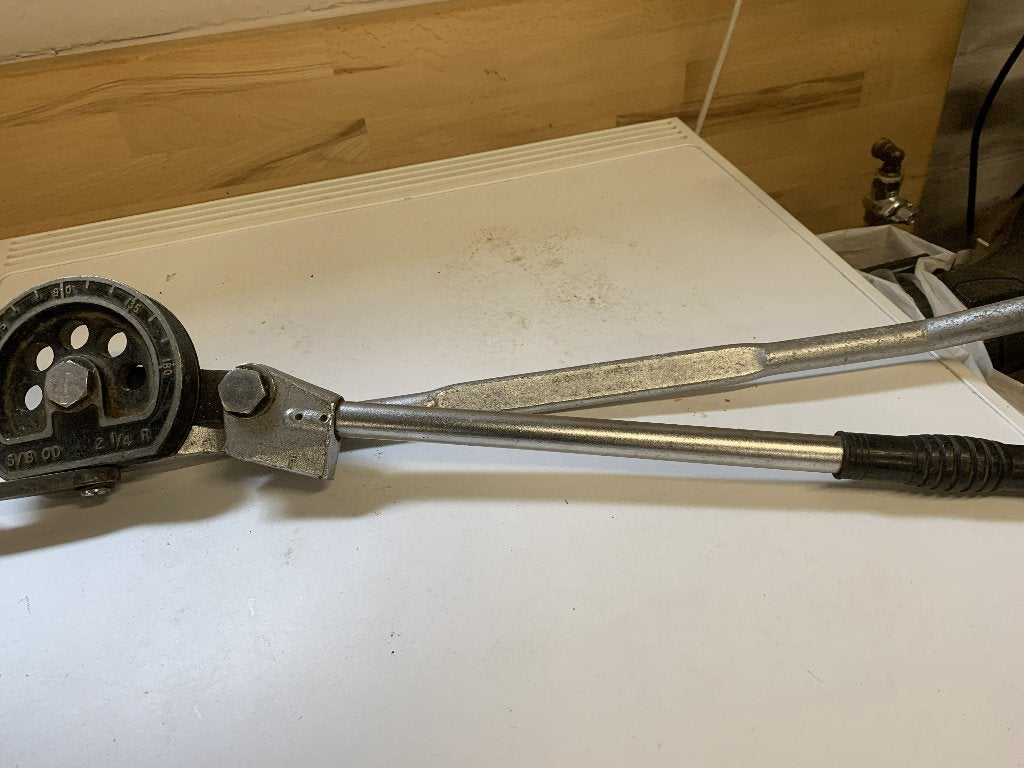 plooitang 5/8", Ophalen, Gebruikt