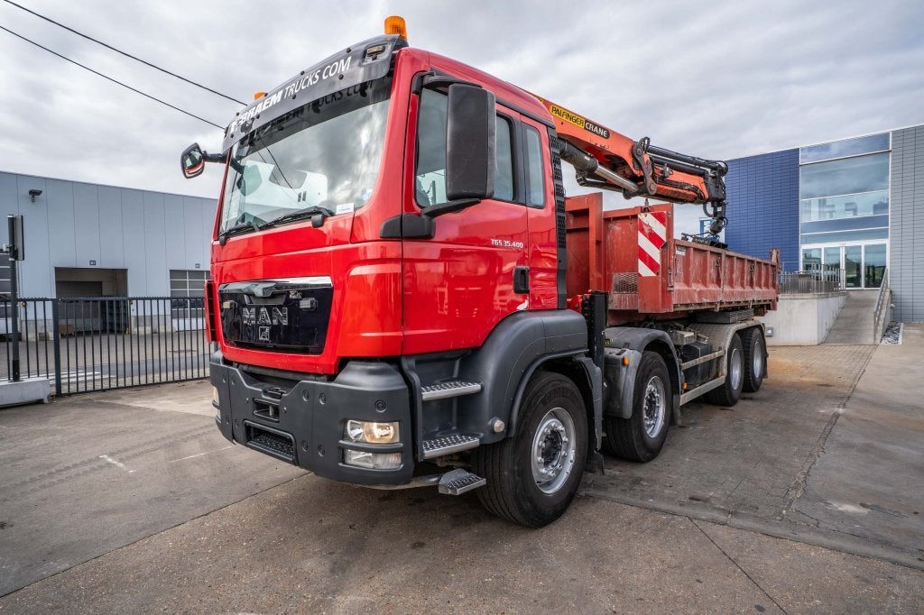 MAN TGS 35.400 BB - PK 17502, Autos, Rouge, Achat, Entreprise, Boîte manuelle