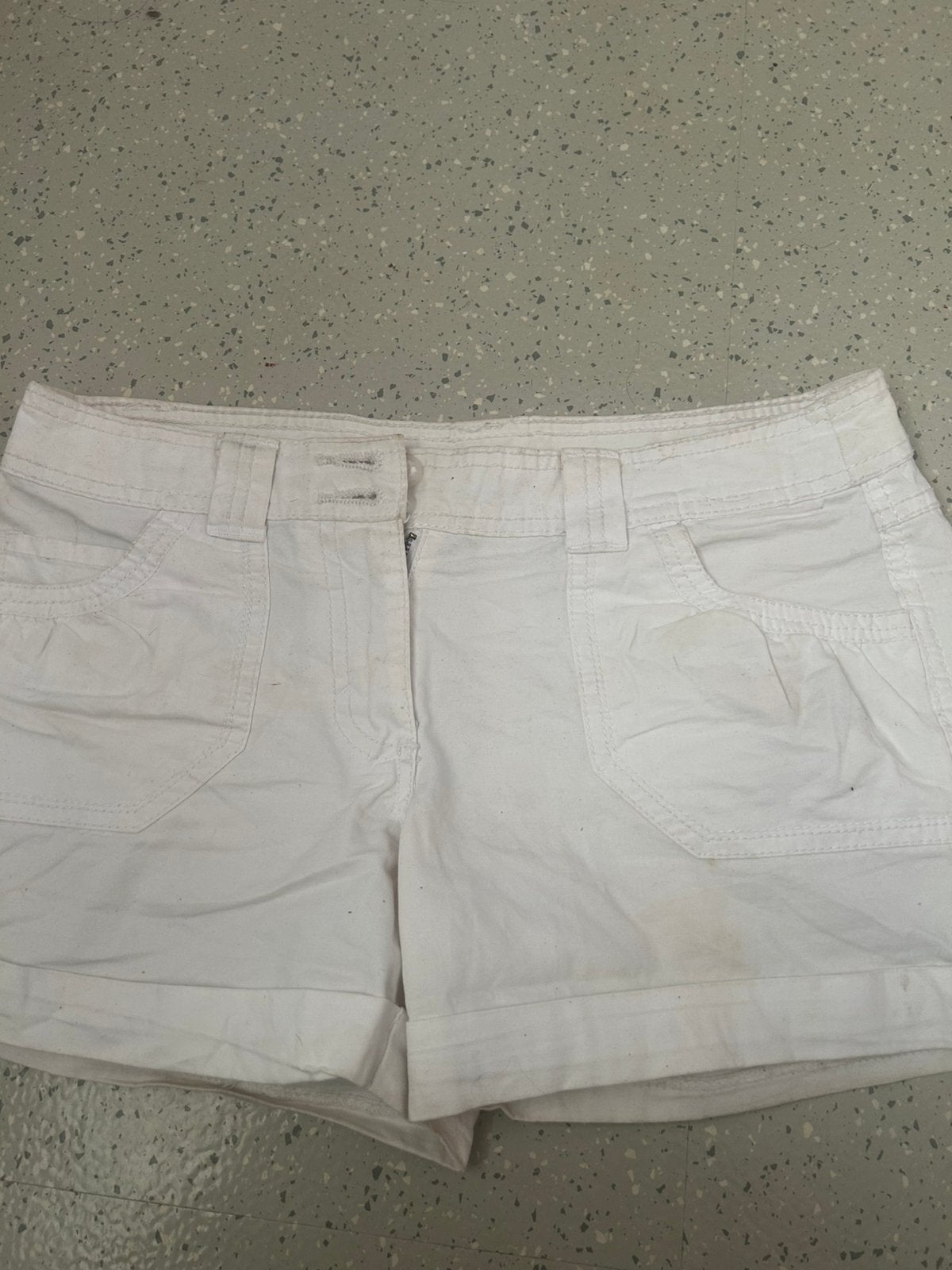 witte short, Kleding | Dames, Broeken en Pantalons, Maat 38/40 (M), Kort, Verzenden, Wit