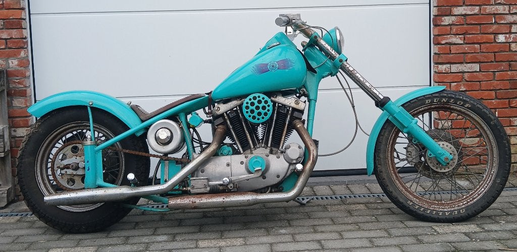 Harley Ironhead, Motos, Plus de 35 kW, Chopper, 2 cylindres, Particulier