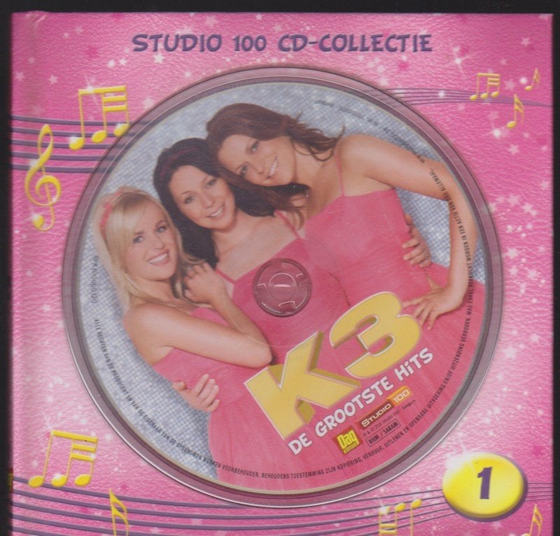 CD K3 de grootste hits 1, Ophalen, Pop, Verzamelalbum, Inclusief boekje
