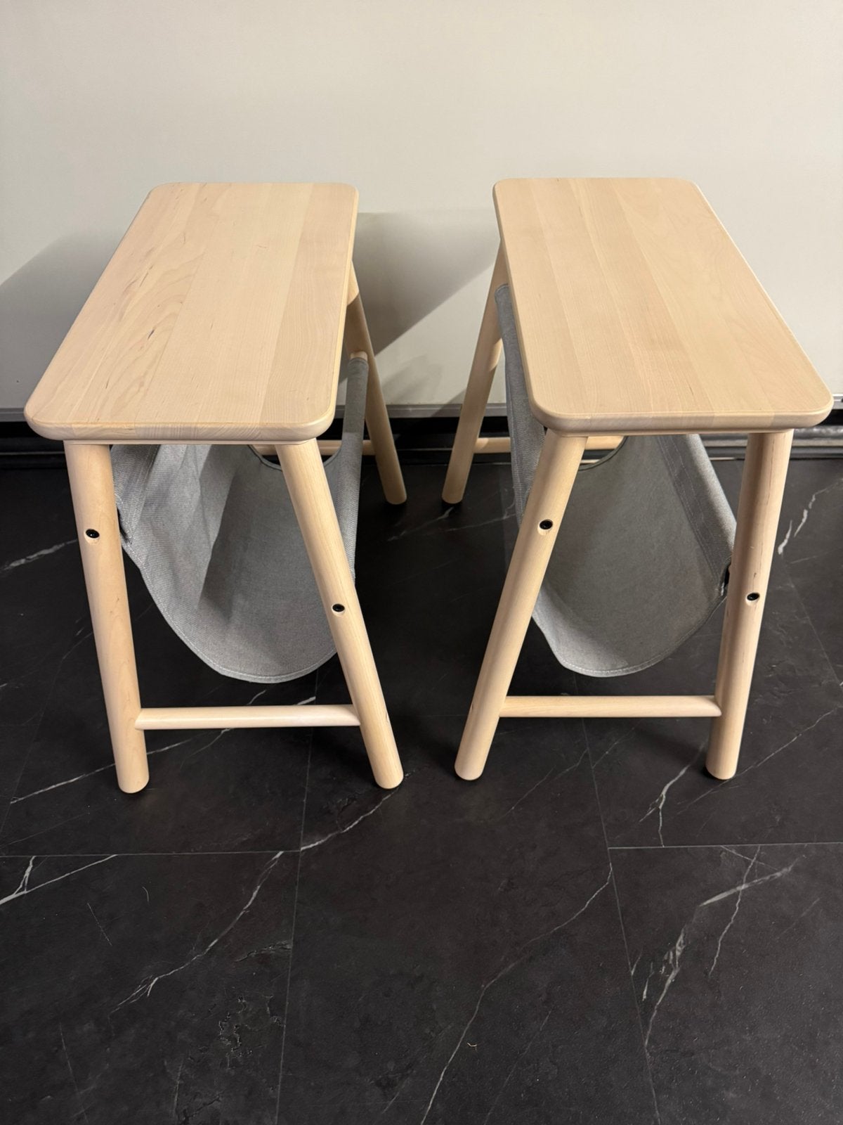 2x ikea bijzettafel, Enlèvement, Comme neuf