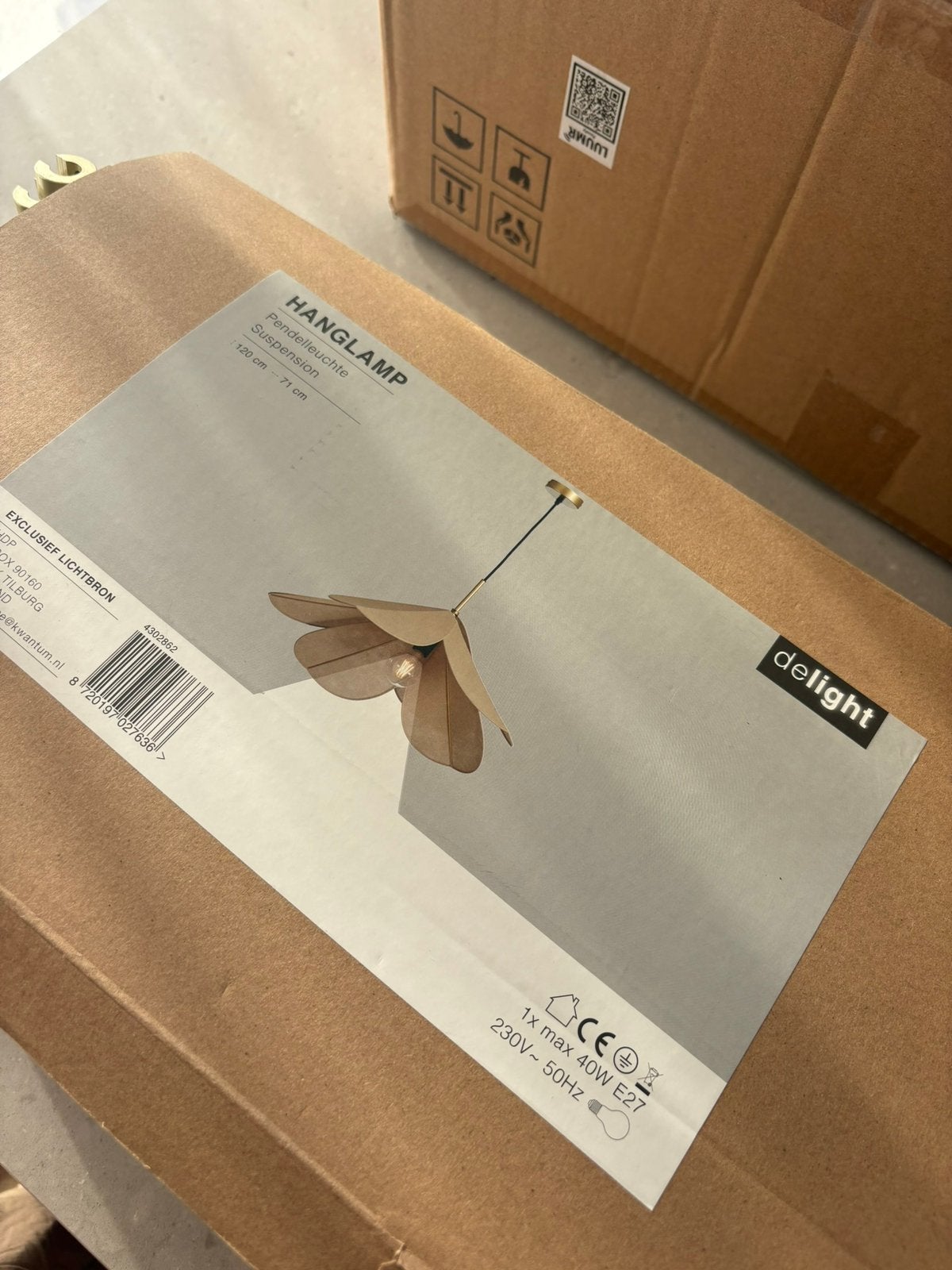 Plafondlamp Kwantum nieuw, Maison & Meubles, Enlèvement ou Envoi, Comme neuf